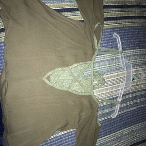 off the shoulder shirt